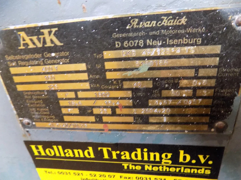 MAN generator 120 kva - Elektrický generátor: obrázek 5 MAN generator 120 kva - Elektrický generátor: obrázek 5