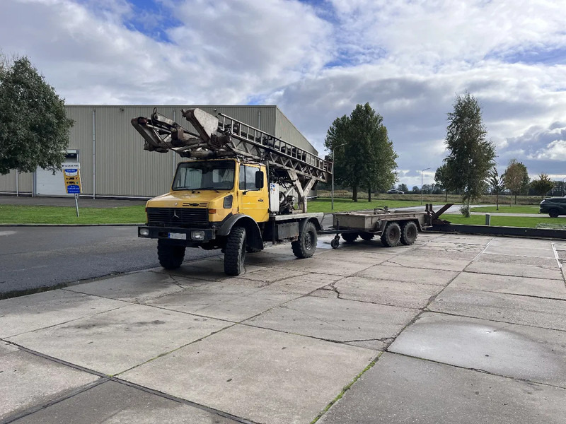 Mercedes-Benz Unimog U1250 Well Drill Brunnenbohr gerat - Vrtná souprava: obrázek 1 Mercedes-Benz Unimog U1250 Well Drill Brunnenbohr gerat - Vrtná souprava: obrázek 1