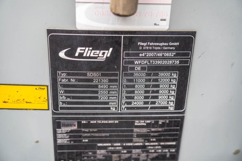 Fliegl SDS01-ALU-32m3 - Sklápěcí návěs: obrázek 3 Fliegl SDS01-ALU-32m3 - Sklápěcí návěs: obrázek 3