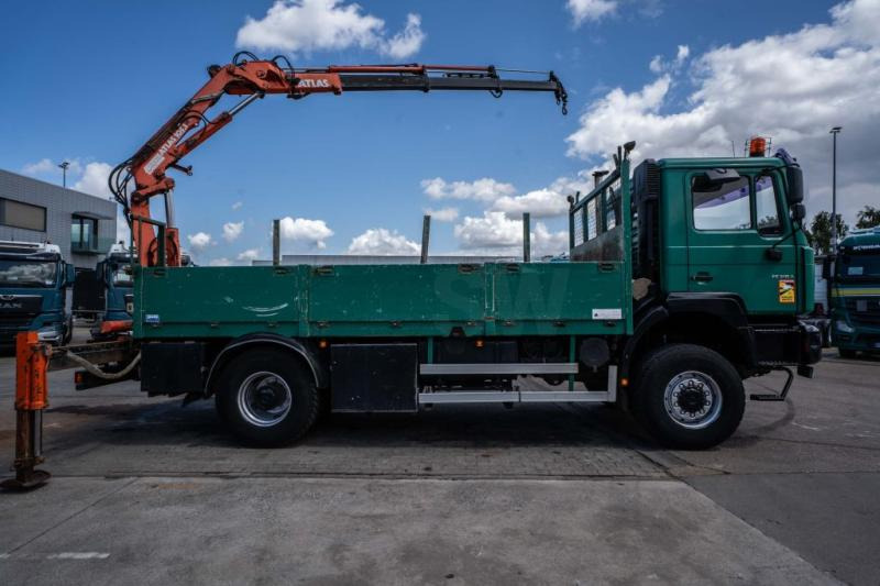 MAN FE 310A-4X4+ATLAS 105.1 A3 - Nákladní automobil valníkový/ Plošinový, Auto s hydraulickou rukou: obrázek 3 MAN FE 310A-4X4+ATLAS 105.1 A3 - Nákladní automobil valníkový/ Plošinový, Auto s hydraulickou rukou: obrázek 3