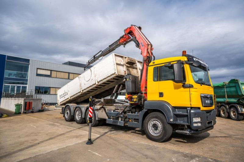 MAN TGS 32.400 BL + Fassi 245A/5x - Sklápěč, Auto s hydraulickou rukou: obrázek 2 MAN TGS 32.400 BL + Fassi 245A/5x - Sklápěč, Auto s hydraulickou rukou: obrázek 2