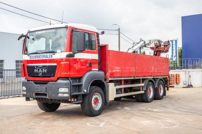 Nákladní automobil valníkový/ Plošinový, Auto s hydraulickou rukou MAN TGS 33.360 BB - KENNIS 16.000: obrázek 7