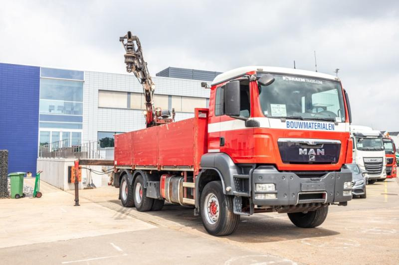 MAN TGS 33.360 BB + KENNIS 16 T/M -3XHYDR. - Nákladní automobil valníkový/ Plošinový, Auto s hydraulickou rukou: obrázek 2 MAN TGS 33.360 BB + KENNIS 16 T/M -3XHYDR. - Nákladní automobil valníkový/ Plošinový, Auto s hydraulickou rukou: obrázek 2