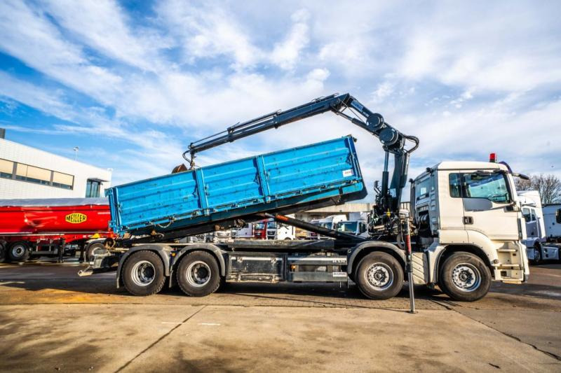 MAN TGS 35.400 BL - HIAB 144 E-2 DUO - Hákový nosič kontejnerů, Auto s hydraulickou rukou: obrázek 3 MAN TGS 35.400 BL - HIAB 144 E-2 DUO - Hákový nosič kontejnerů, Auto s hydraulickou rukou: obrázek 3
