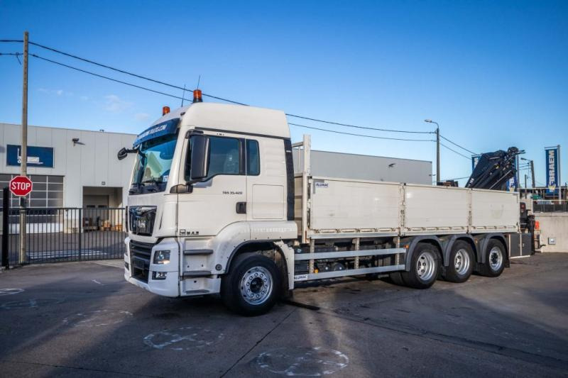 MAN TGS 35.420 BL-8X4-4 +HIAB 188 E-2 - Nákladní automobil valníkový/ Plošinový, Auto s hydraulickou rukou: obrázek 1 MAN TGS 35.420 BL-8X4-4 +HIAB 188 E-2 - Nákladní automobil valníkový/ Plošinový, Auto s hydraulickou rukou: obrázek 1