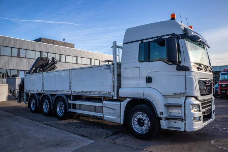 MAN TGS 35.420 BL-8X4-4 +HIAB 188 E-2 - Nákladní automobil valníkový/ Plošinový, Auto s hydraulickou rukou: obrázek 2 MAN TGS 35.420 BL-8X4-4 +HIAB 188 E-2 - Nákladní automobil valníkový/ Plošinový, Auto s hydraulickou rukou: obrázek 2