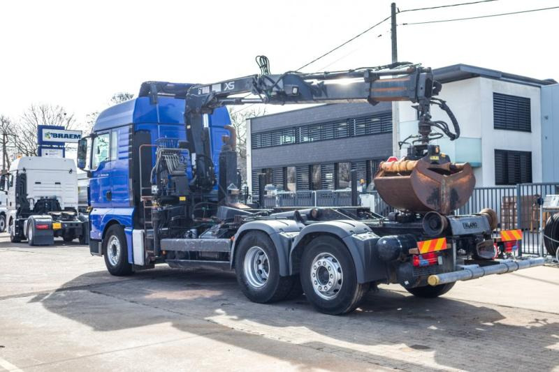 MAN TGX 25.440 LL - HIAB 122 PRO - Hákový nosič kontejnerů, Auto s hydraulickou rukou: obrázek 4 MAN TGX 25.440 LL - HIAB 122 PRO - Hákový nosič kontejnerů, Auto s hydraulickou rukou: obrázek 4