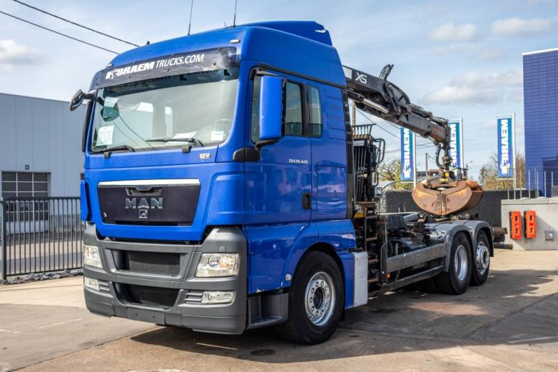 MAN TGX 25.440 LL - HIAB 122 PRO - Hákový nosič kontejnerů, Auto s hydraulickou rukou: obrázek 1 MAN TGX 25.440 LL - HIAB 122 PRO - Hákový nosič kontejnerů, Auto s hydraulickou rukou: obrázek 1