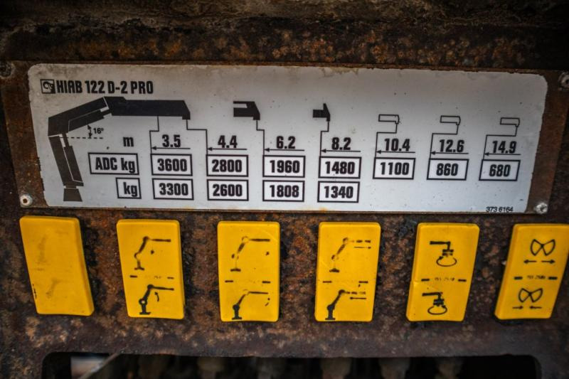 Hákový nosič kontejnerů, Auto s hydraulickou rukou MAN TGX 25.440 LL - HIAB 122 PRO: obrázek 8