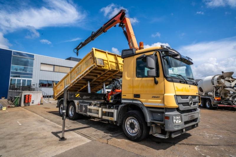 Mercedes ACTROS 2641-MP3-6x2-4+ PK 18 T/m/3XHydr. - Sklápěč, Auto s hydraulickou rukou: obrázek 2 Mercedes ACTROS 2641-MP3-6x2-4+ PK 18 T/m/3XHydr. - Sklápěč, Auto s hydraulickou rukou: obrázek 2