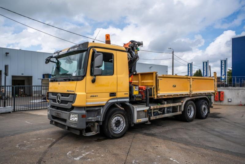 Sklápěč, Auto s hydraulickou rukou Mercedes ACTROS 2641-MP3-6x2-4+ PK 18 T/m/3XHydr.: obrázek 7