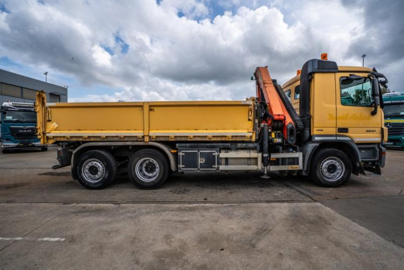 Sklápěč, Auto s hydraulickou rukou Mercedes ACTROS 2641-MP3-6x2-4+ PK 18 T/m/3XHydr.: obrázek 9