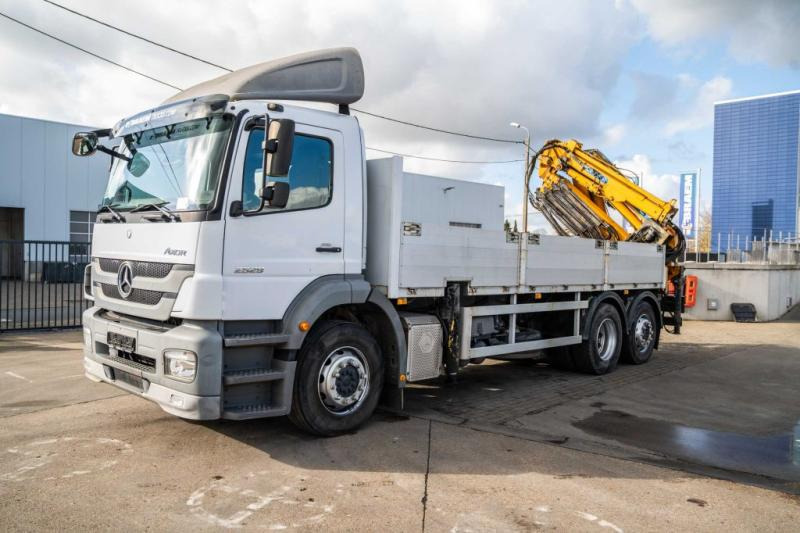 Mercedes AXOR 2529 L - EFFER 250/4S+JIB - Nákladní automobil valníkový/ Plošinový, Auto s hydraulickou rukou: obrázek 1 Mercedes AXOR 2529 L - EFFER 250/4S+JIB - Nákladní automobil valníkový/ Plošinový, Auto s hydraulickou rukou: obrázek 1