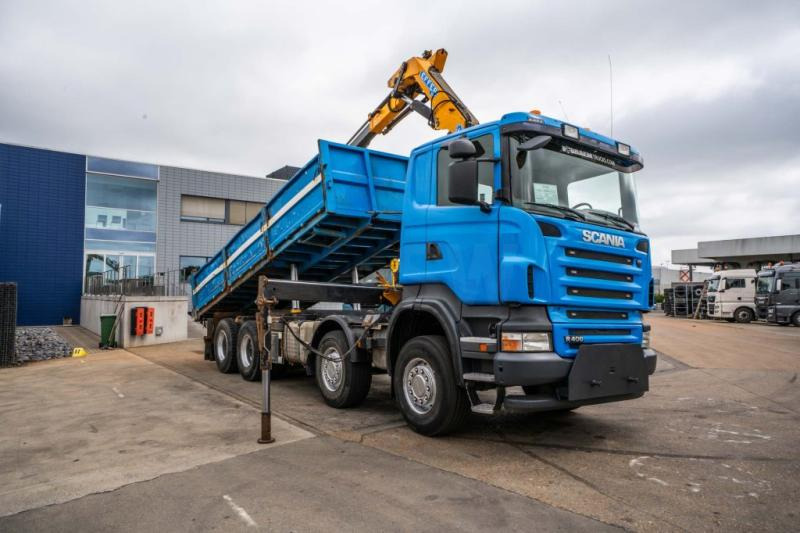 Scania R400 - EFFER 210-4S - Sklápěč, Auto s hydraulickou rukou: obrázek 2 Scania R400 - EFFER 210-4S - Sklápěč, Auto s hydraulickou rukou: obrázek 2