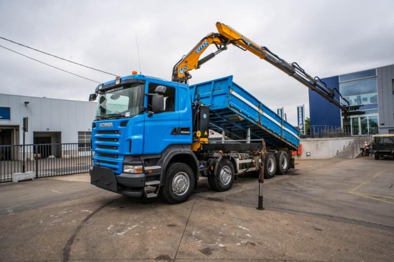 Scania R400 - EFFER 210-4S - Sklápěč, Auto s hydraulickou rukou: obrázek 1 Scania R400 - EFFER 210-4S - Sklápěč, Auto s hydraulickou rukou: obrázek 1