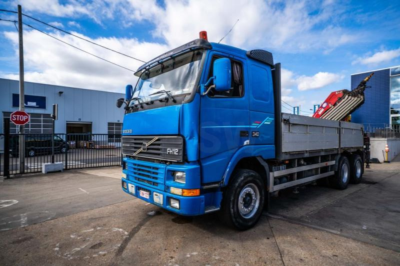 Volvo FH 340 - HMF 2420 K6 (2012) - Nákladní automobil valníkový/ Plošinový, Auto s hydraulickou rukou: obrázek 1 Volvo FH 340 - HMF 2420 K6 (2012) - Nákladní automobil valníkový/ Plošinový, Auto s hydraulickou rukou: obrázek 1