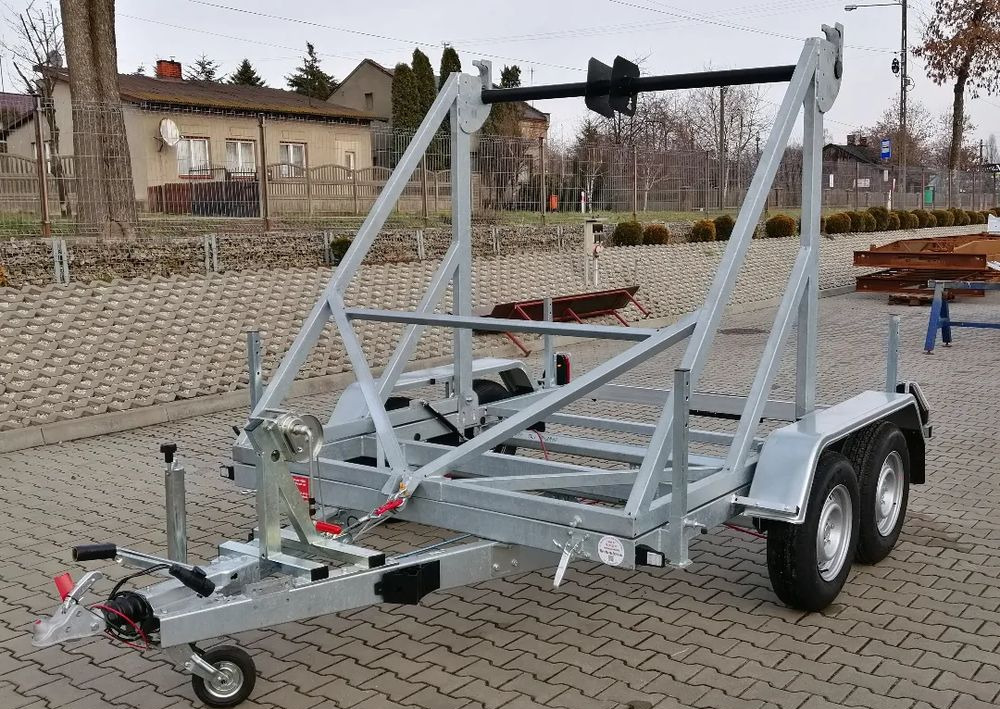 Besttrailers Przyczepa kablowa DMC 2700 kg K14" dwie osie - Kabelový přívěs: obrázek 1 Besttrailers Przyczepa kablowa DMC 2700 kg K14" dwie osie - Kabelový přívěs: obrázek 1