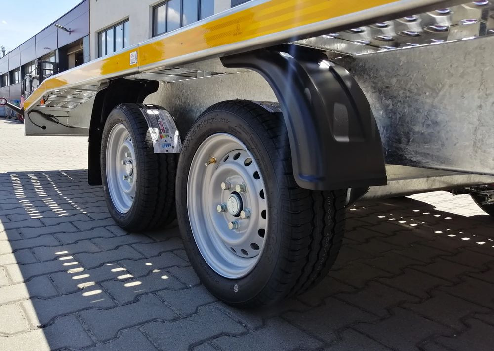 Nový Přívěs na přepravu automobilů Besttrailers REBEL (Jupiter) 5,0 x2,1 2700 kg przyczepa ze skośnym fragmentem tylnym: obrázek 7