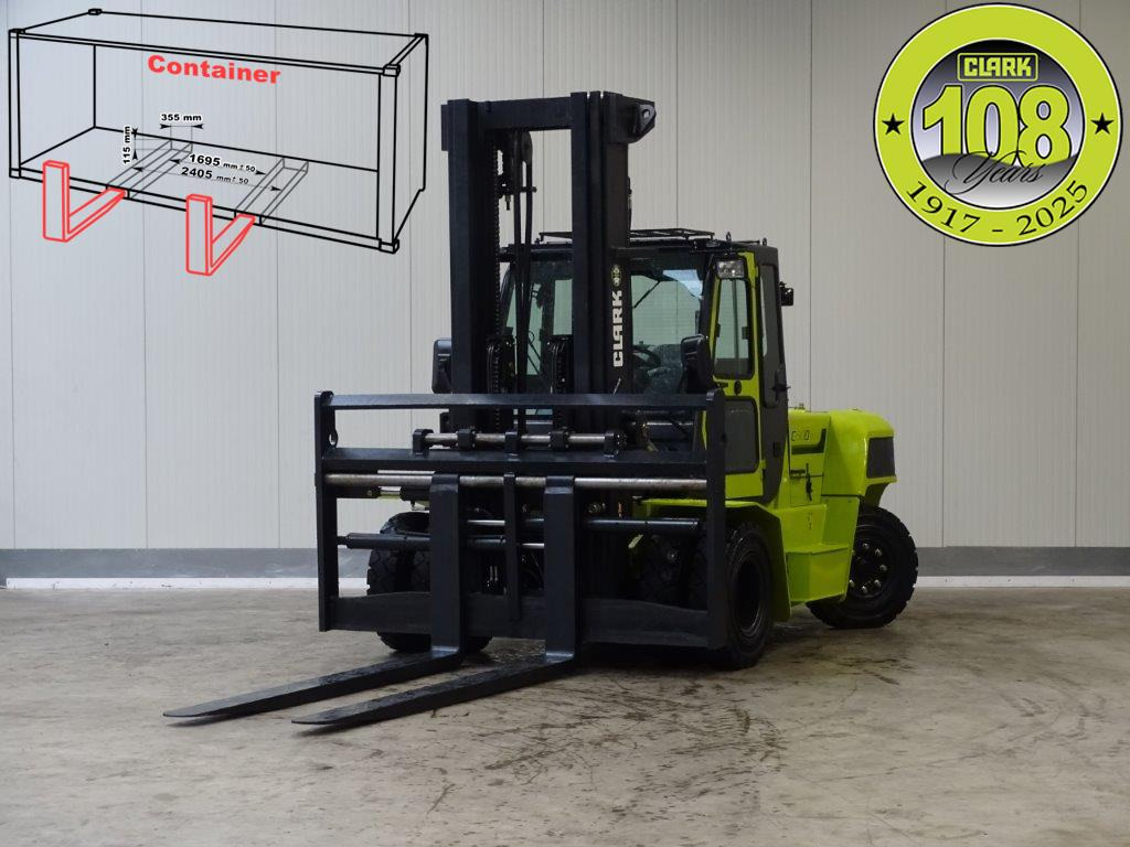 Clark C80D900 - TRIPLEX - NEU - Dieselový vysokozdvižný vozík: obrázek 1 Clark C80D900 - TRIPLEX - NEU - Dieselový vysokozdvižný vozík: obrázek 1