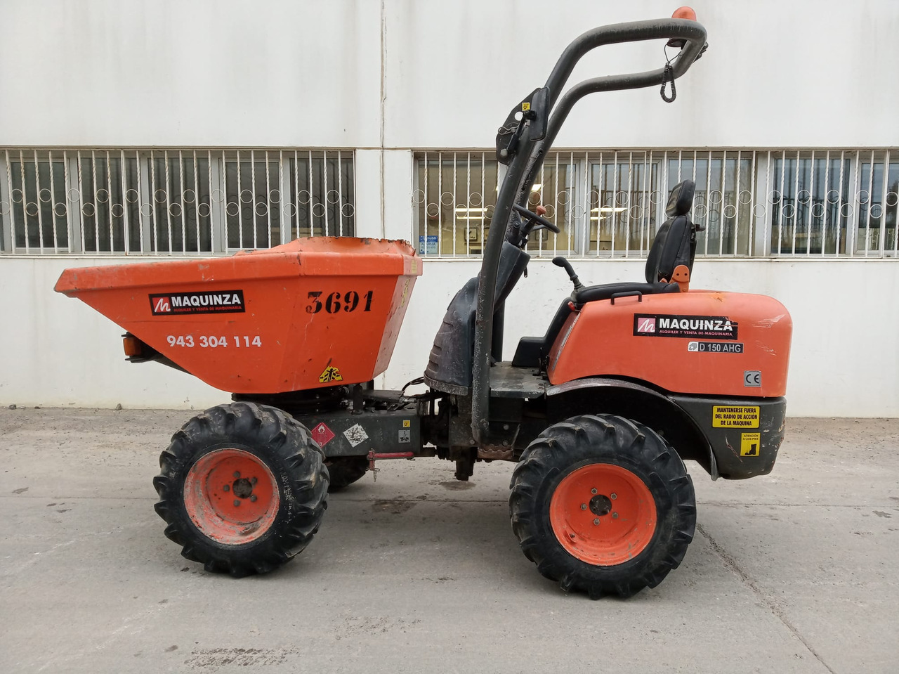 AUSA D150 AHG - Mini-sklápěčka: obrázek 1 AUSA D150 AHG - Mini-sklápěčka: obrázek 1