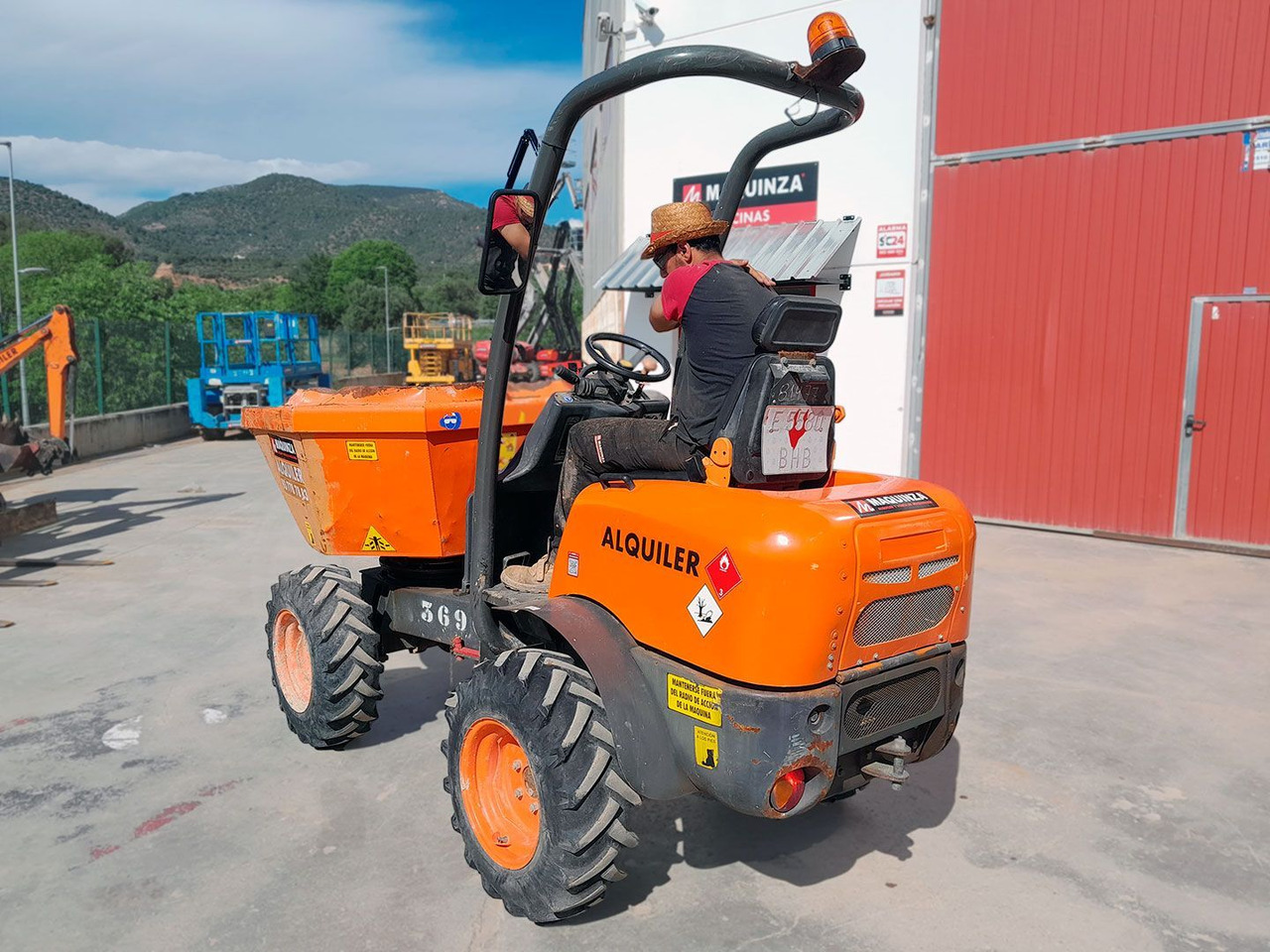 AUSA D150AHG - Mini-sklápěčka: obrázek 5 AUSA D150AHG - Mini-sklápěčka: obrázek 5