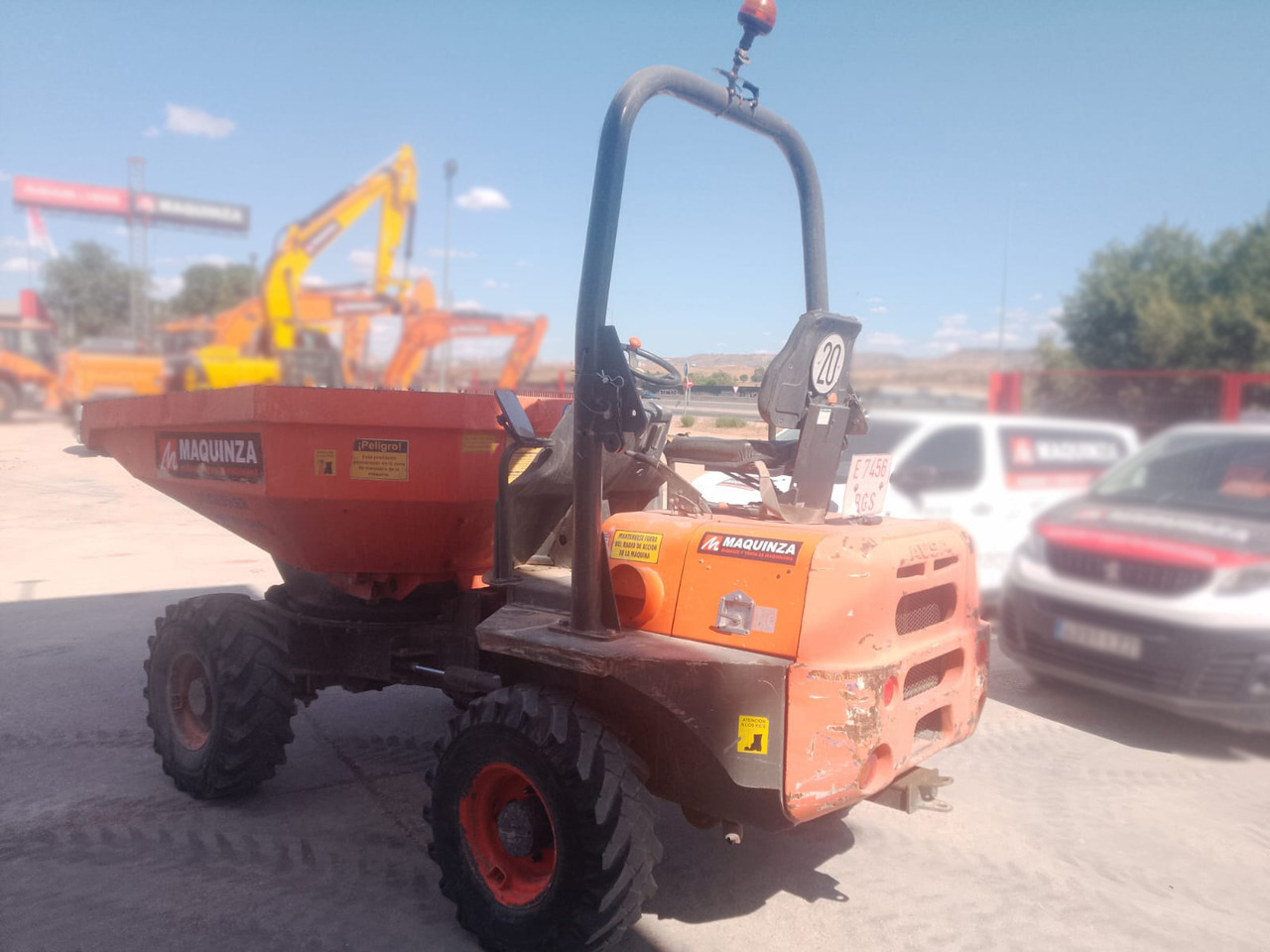 AUSA D350 AHG - Mini-sklápěčka: obrázek 4 AUSA D350 AHG - Mini-sklápěčka: obrázek 4