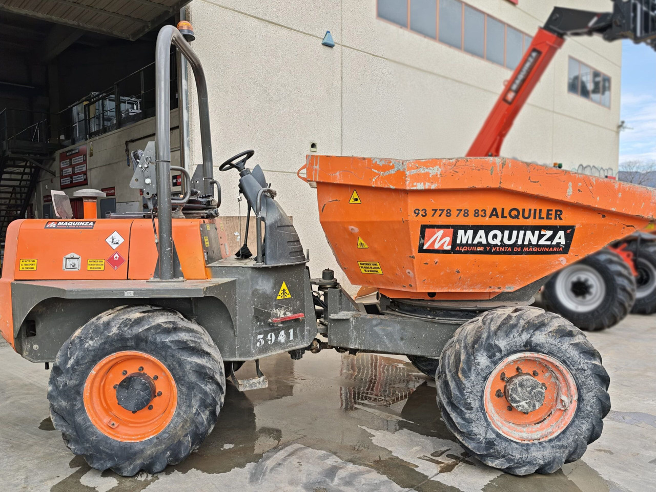 AUSA D600APG - Mini-sklápěčka: obrázek 2 AUSA D600APG - Mini-sklápěčka: obrázek 2