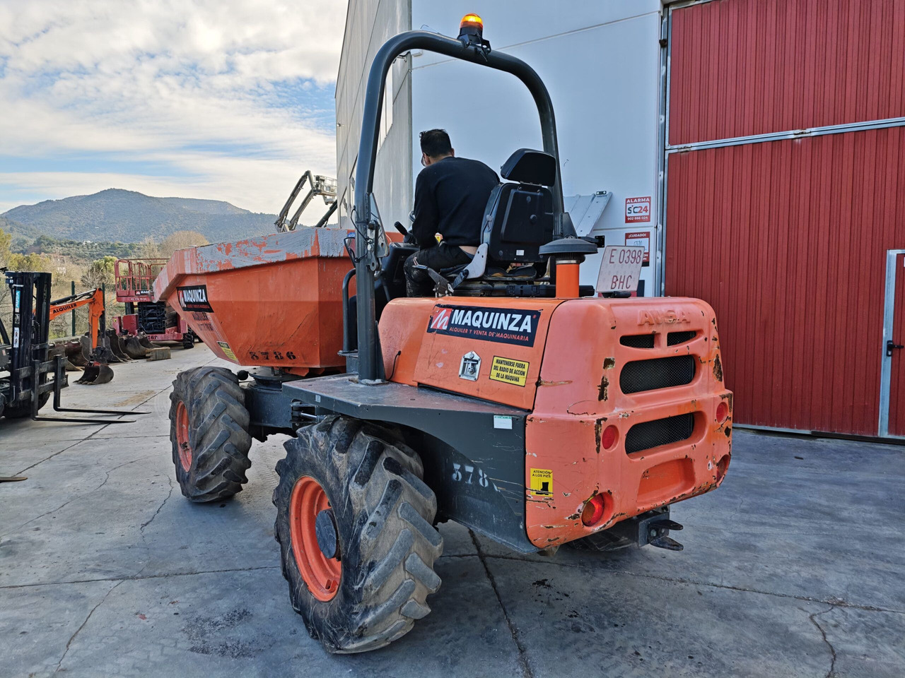 AUSA D600APG - Mini-sklápěčka: obrázek 5 AUSA D600APG - Mini-sklápěčka: obrázek 5