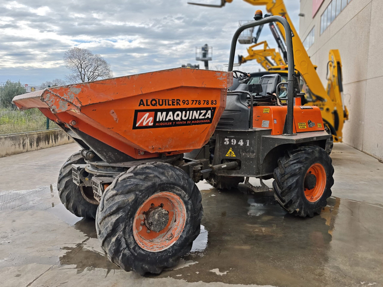 AUSA D600APG - Mini-sklápěčka: obrázek 1 AUSA D600APG - Mini-sklápěčka: obrázek 1