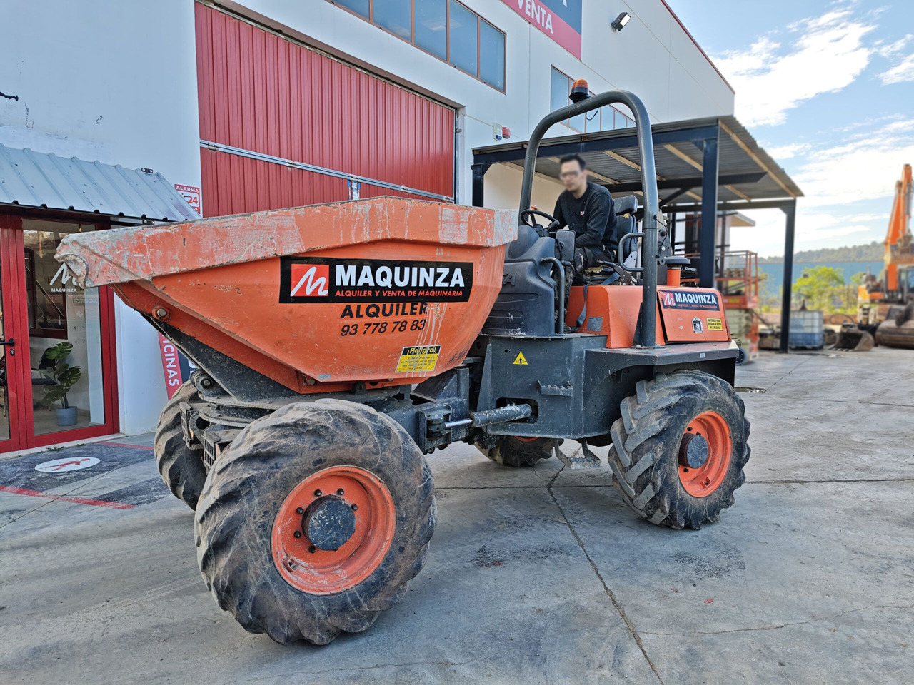 AUSA D600APG - Mini-sklápěčka: obrázek 2 AUSA D600APG - Mini-sklápěčka: obrázek 2