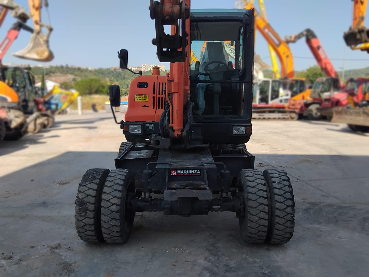 DOOSAN DX55W - Mini rýpadlo: obrázek 5 DOOSAN DX55W - Mini rýpadlo: obrázek 5