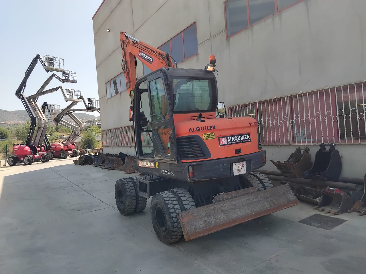 DOOSAN DX55W - Mini rýpadlo: obrázek 3 DOOSAN DX55W - Mini rýpadlo: obrázek 3