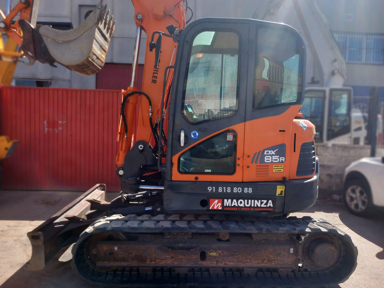 DOOSAN DX85R-3 - Mini rýpadlo: obrázek 1 DOOSAN DX85R-3 - Mini rýpadlo: obrázek 1