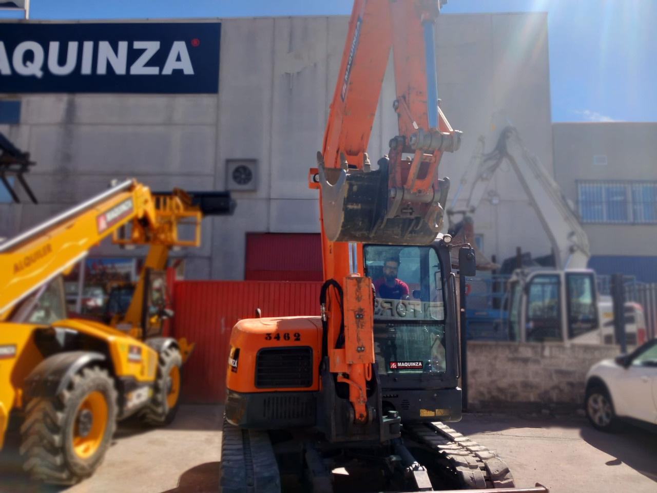 DOOSAN DX85R-3 - Mini rýpadlo: obrázek 4 DOOSAN DX85R-3 - Mini rýpadlo: obrázek 4