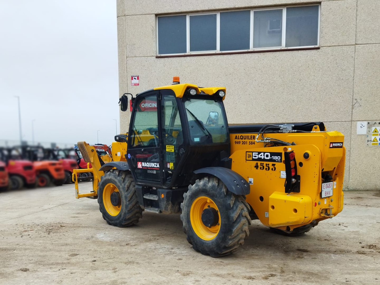 JCB 540.180 - Teleskopický manipulátor: obrázek 3 JCB 540.180 - Teleskopický manipulátor: obrázek 3