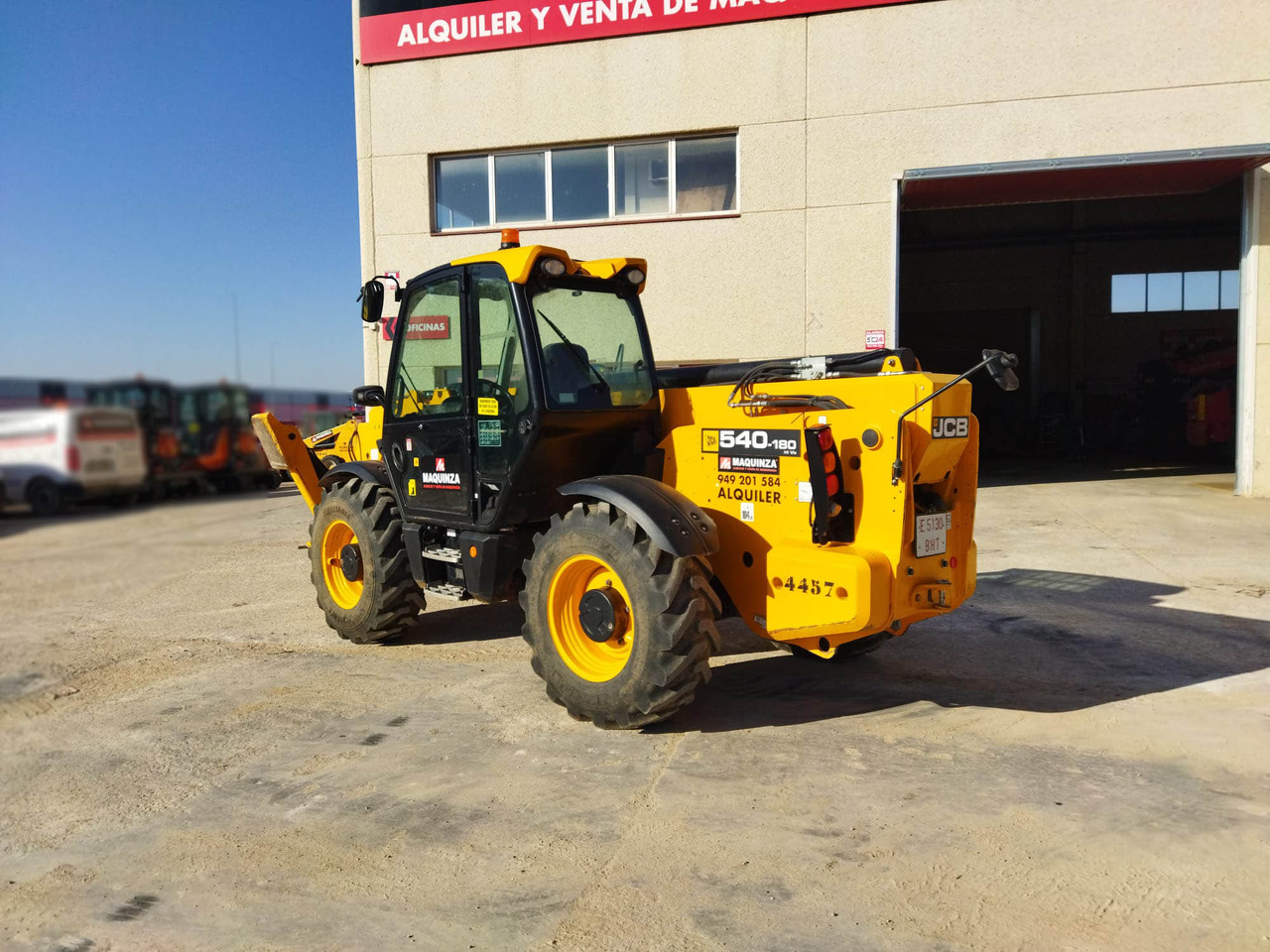 JCB 540.180 - Teleskopický manipulátor: obrázek 3 JCB 540.180 - Teleskopický manipulátor: obrázek 3