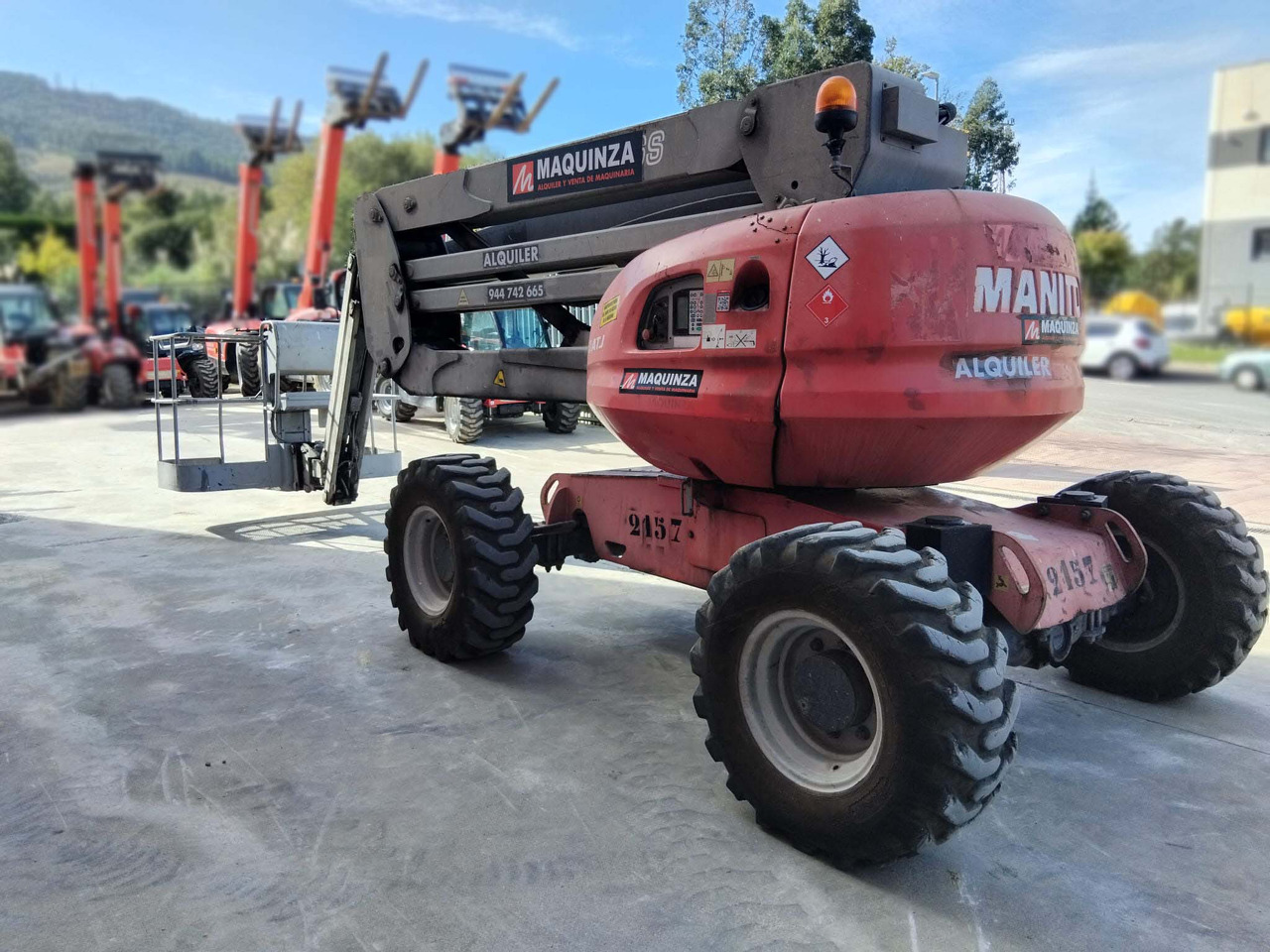 MANITOU 160ATJ EJE OSCILANTE - Kloubová plošina: obrázek 2 MANITOU 160ATJ EJE OSCILANTE - Kloubová plošina: obrázek 2
