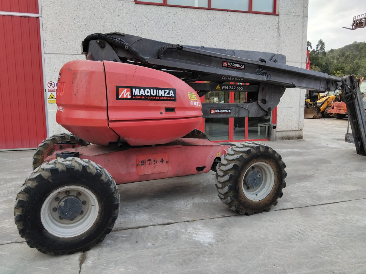 Kloubová plošina MANITOU 180ATJ: obrázek 6