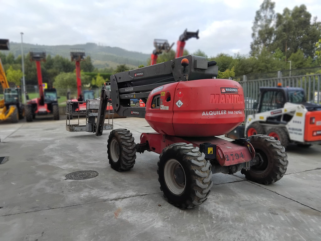 MANITOU 180ATJ - Kloubová plošina: obrázek 4 MANITOU 180ATJ - Kloubová plošina: obrázek 4