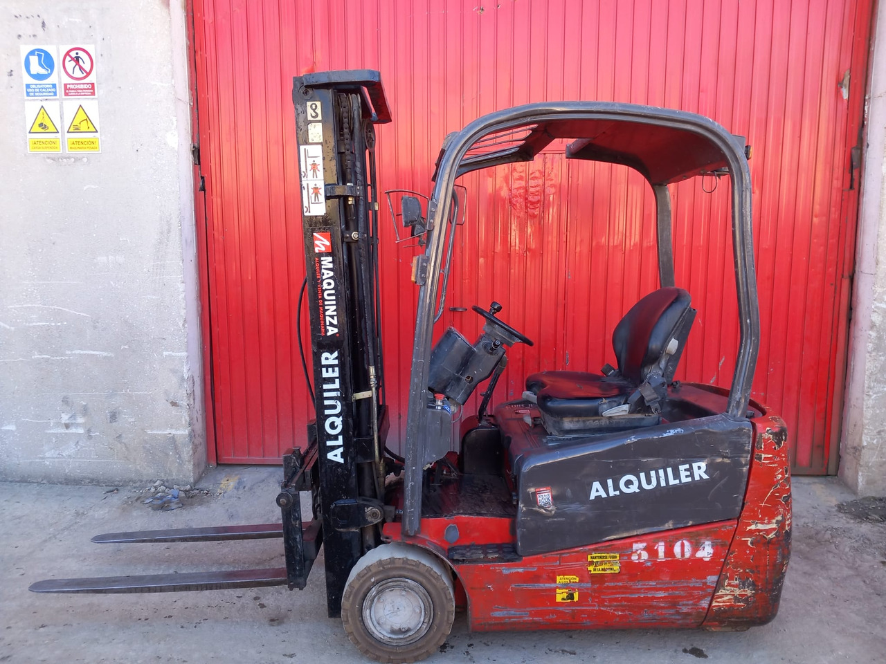 MANITOU ME318 48V - Elektrický vysokozdvižný vozík: obrázek 3 MANITOU ME318 48V - Elektrický vysokozdvižný vozík: obrázek 3