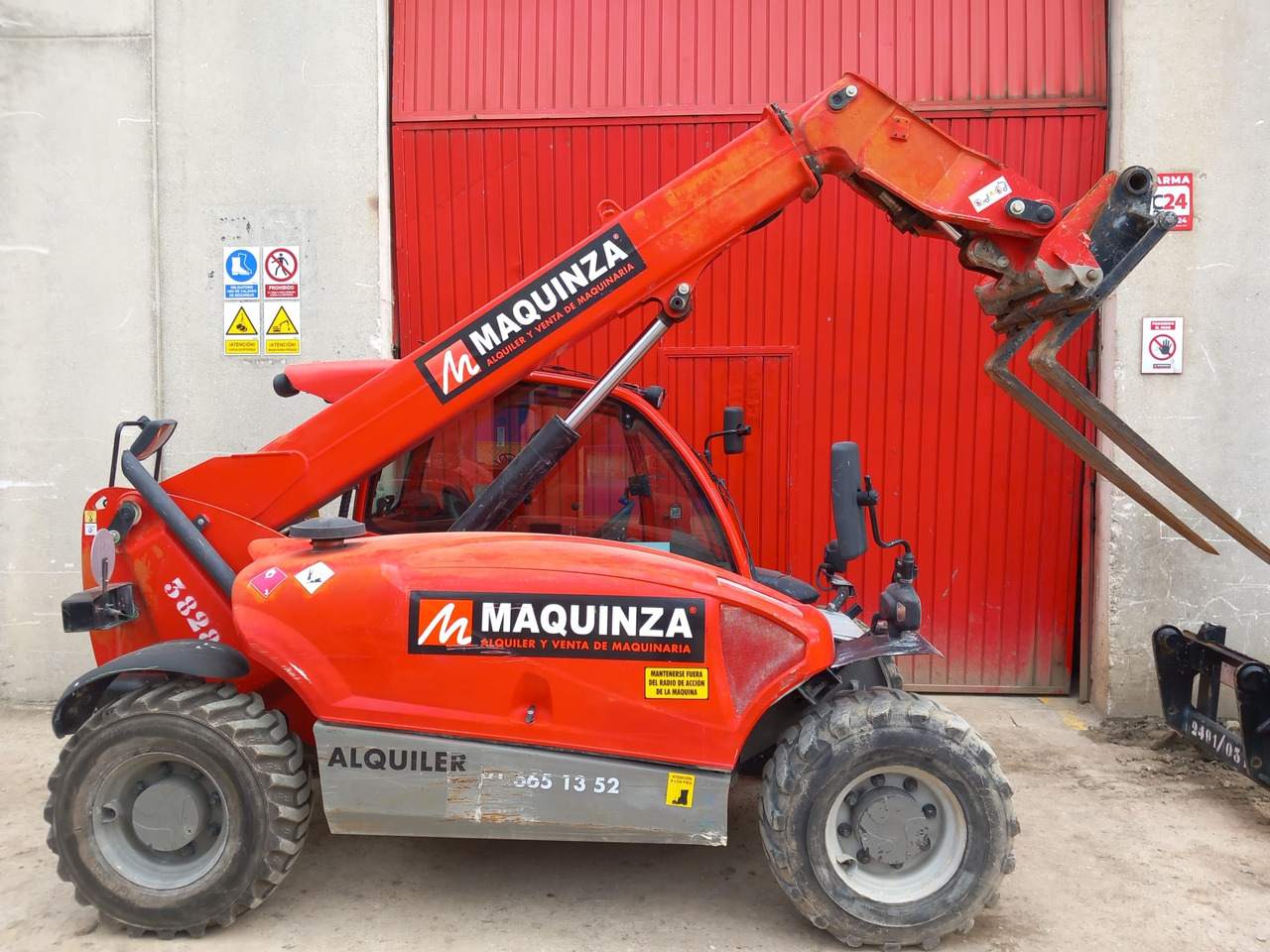 MANITOU MT625 H EASY - Teleskopický manipulátor: obrázek 4 MANITOU MT625 H EASY - Teleskopický manipulátor: obrázek 4