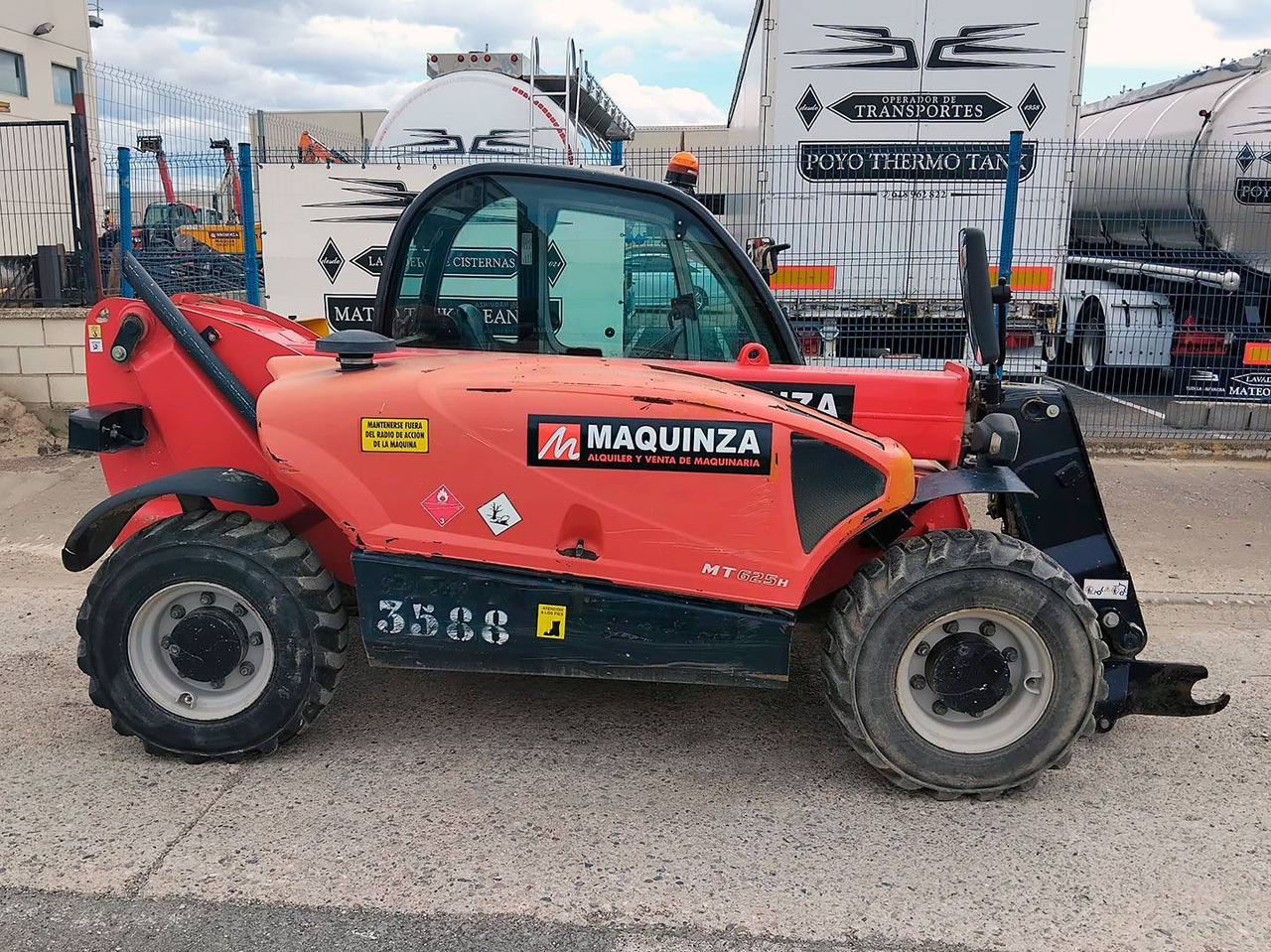 MANITOU MT625 H EASY - Teleskopický manipulátor: obrázek 4 MANITOU MT625 H EASY - Teleskopický manipulátor: obrázek 4