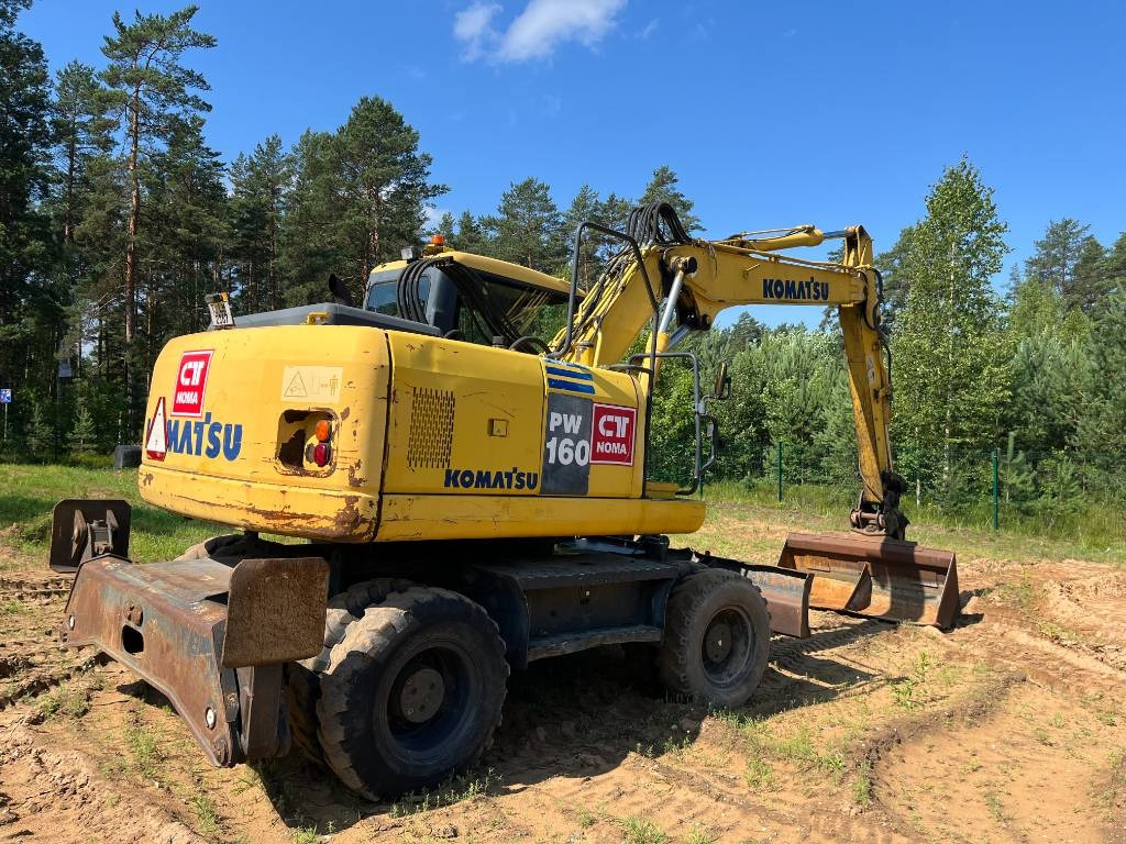 Komatsu PW 160-7 - Kolesové rýpadlo: obrázek 3 Komatsu PW 160-7 - Kolesové rýpadlo: obrázek 3