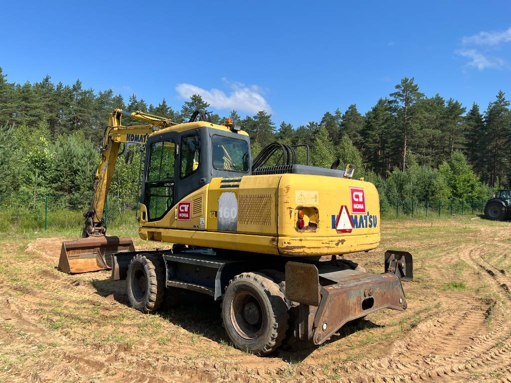 Komatsu PW 160-7 - Kolesové rýpadlo: obrázek 4 Komatsu PW 160-7 - Kolesové rýpadlo: obrázek 4
