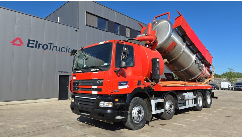 DAF CF 85.360 (IPSAM 18M³ / VACUUM + HIGH PRESSURE WATER / ADR FL - AT - OX / 123.000 KM / MANUAL GEARBOX / EURO 5) - Čistič odpadových jam: obrázek 1 DAF CF 85.360 (IPSAM 18M³ / VACUUM + HIGH PRESSURE WATER / ADR FL - AT - OX / 123.000 KM / MANUAL GEARBOX / EURO 5) - Čistič odpadových jam: obrázek 1