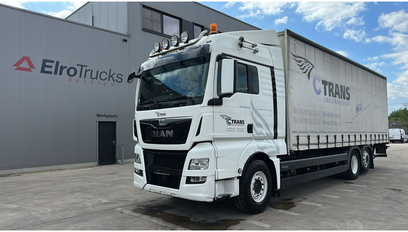 MAN TGX 26.400 (EURO 6 / 6X2 / LIFT / HAYON / BELGIAN TRUCK / GUTE ZUSTAND !! / 8.40 BOX LENGTH) - Plachtový nákladní auto: obrázek 1 MAN TGX 26.400 (EURO 6 / 6X2 / LIFT / HAYON / BELGIAN TRUCK / GUTE ZUSTAND !! / 8.40 BOX LENGTH) - Plachtový nákladní auto: obrázek 1