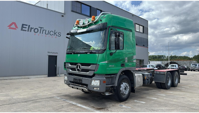 Mercedes-Benz Actros 2646 (LAMES / V6 / GRAND PONT / STEEL SUSP / MP3 / BOITE MANUELLE) - Podvozek s kabinou: obrázek 1 Mercedes-Benz Actros 2646 (LAMES / V6 / GRAND PONT / STEEL SUSP / MP3 / BOITE MANUELLE) - Podvozek s kabinou: obrázek 1