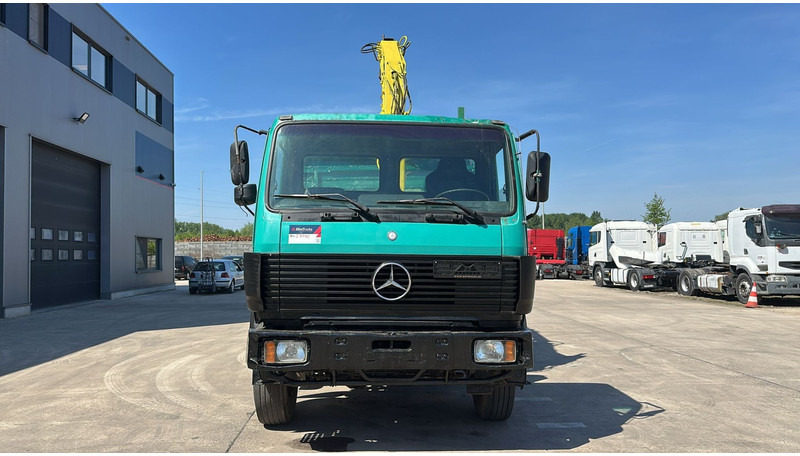 Mercedes-Benz SK 1722 (4X4 / LAMES / GRAND PONT / GRUE / TRES PROPRE / BIG HUB / STEEL SUSP. / V6) - Sklápěč, Auto s hydraulickou rukou: obrázek 2 Mercedes-Benz SK 1722 (4X4 / LAMES / GRAND PONT / GRUE / TRES PROPRE / BIG HUB / STEEL SUSP. / V6) - Sklápěč, Auto s hydraulickou rukou: obrázek 2
