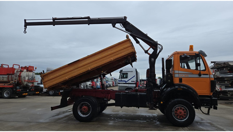Mercedes-Benz SK 1735 (V8 2X TURBO / 4X4 / PARFAIT ETAT !!!! / GRUE / LAMES / GRAND PONT / TOP CONDITION !!!) - Sklápěč, Auto s hydraulickou rukou: obrázek 4 Mercedes-Benz SK 1735 (V8 2X TURBO / 4X4 / PARFAIT ETAT !!!! / GRUE / LAMES / GRAND PONT / TOP CONDITION !!!) - Sklápěč, Auto s hydraulickou rukou: obrázek 4
