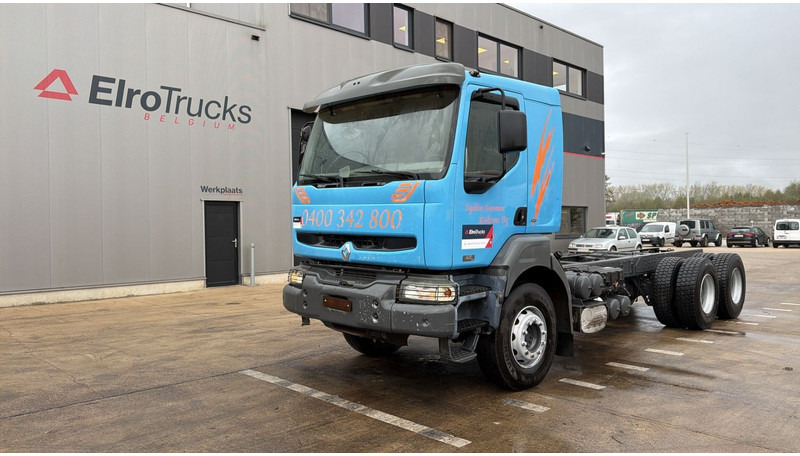 Renault KERAX 420 (LAMES / GRAND PONT / STEEL SUSP. / BIG AXLE / MANUAL GEARBOX / BOITE MANUELLE) - Podvozek s kabinou: obrázek 1 Renault KERAX 420 (LAMES / GRAND PONT / STEEL SUSP. / BIG AXLE / MANUAL GEARBOX / BOITE MANUELLE) - Podvozek s kabinou: obrázek 1